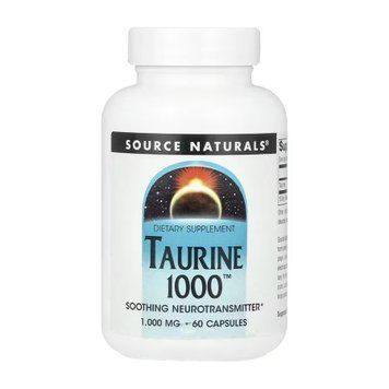Taurine 1000&trade; 1000 mg - 60 caps 2023-10-6152 фото