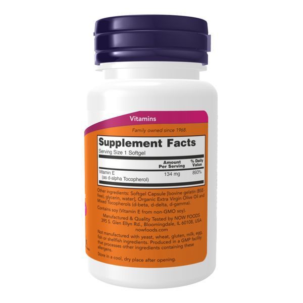 E-200 Mixed Tocopherols - 100 sgels 2022-10-0667 фото