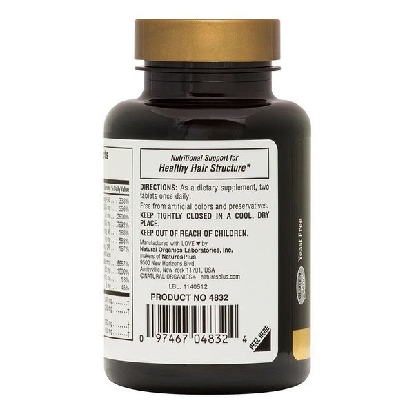 Natures Plus Ultra Hair Men's, 60 таблеток CN11795 фото