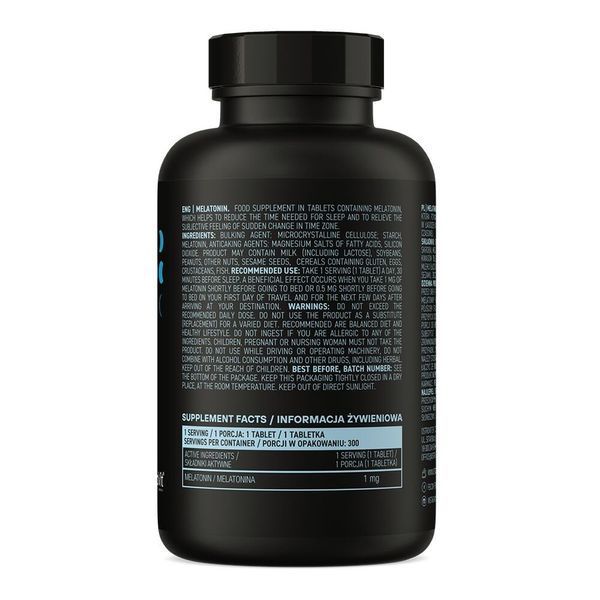 OstroVit Melatonin, 300 таблеток CN6292 фото