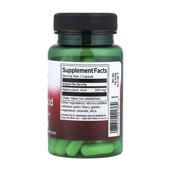Alpha Lipoic Acid 300 mg - 60 caps 2023-10-6661 фото