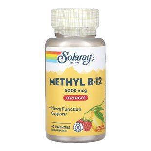 Methyl B-12 5000 mcg - 60 lozenges 2023-10-6776 фото