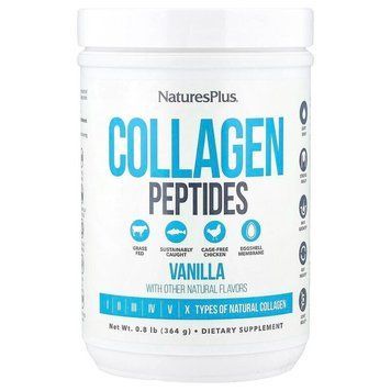 Natures Plus Collagen Peptides, 364 грамм - Ваниль CN17281-1 фото