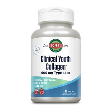 Clinical Youth Collagen I&III 600mg - 60 vcaps (Повреждена банка) 2024-11-0241 фото
