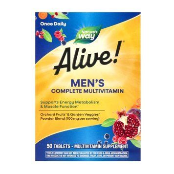 Men's Complete Multivitamin - 50 tabs (Повреждена упаковка) 2024-11-0207 фото
