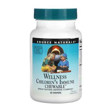 Wellness Children's Immune Chewable&trade;- 30 wafer Berry 2023-10-6485 фото