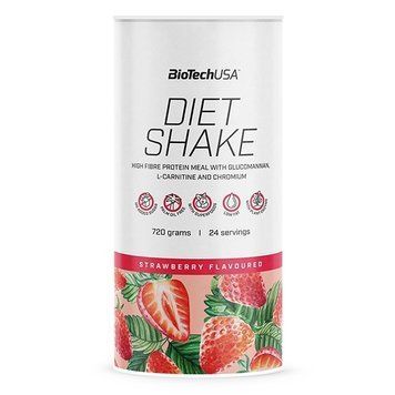 BioTech Diet Shake, 720 грамм - Клубника CN8890-3 фото