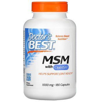 Doctor's Best MSM, 180 капсул CN9417 фото
