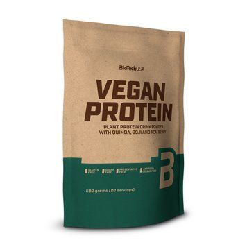BioTech Vegan Protein, 500 грам - Банан CN2855-4 фото