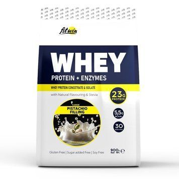 FitWin Whey Protein + Enzymes, 900 грамм - Фисташка CN14872-5 фото