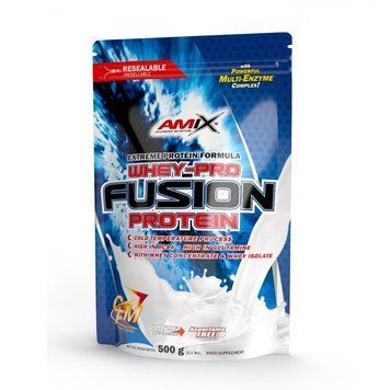 AMIX Whey Pro Fusion, 500 грамм - Ваниль CN8295-6 фото