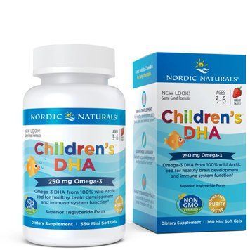 Nordic Naturals Children's DHA 250 mg, 360 капсул CN6887 фото