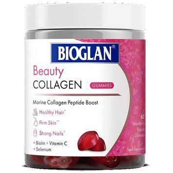 Bioglan Beauty Collagen, 60 желеек - Полуниця CN16096-1 фото