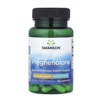 Pregnenolone High Potency 25 mg - 60 caps 2023-10-6662 фото