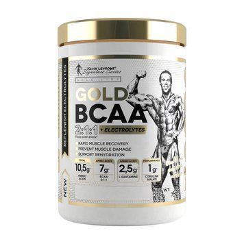 Kevin Levrone Gold Line Gold BCAA 2:1:1 + Electrolytes, 375 грам - Ожина CN11301-5 фото