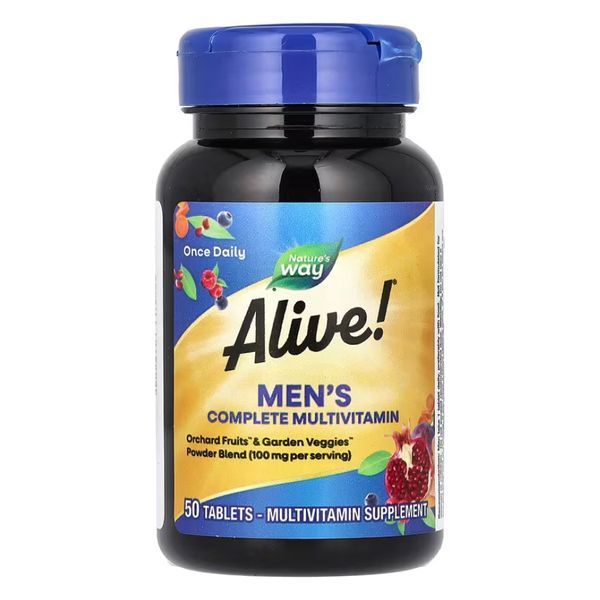 Men's Complete Multivitamin - 50 tabs (Повреждена упаковка) 2024-11-0207 фото