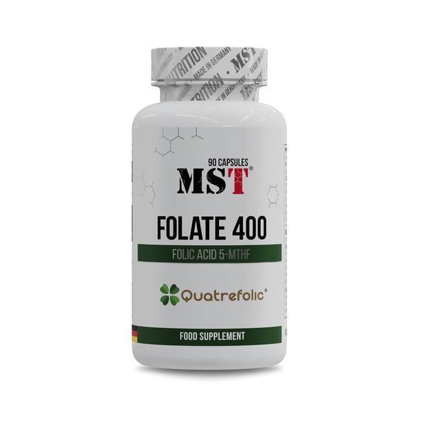 MST Nutrition Folate 400, 90 капсул CN15424 фото