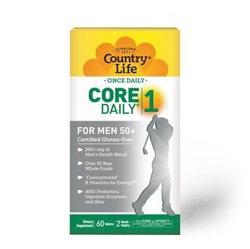 Country Life Core Daily-1 for Men 50+, 60 таблеток CN5260 фото