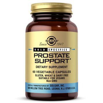 Solgar Gold Specifics Prostate Support, 60 вегакапсул CN4850 фото