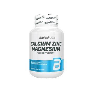 BioTech Calcium Zinc Magnezium, 100 таблеток CN135 фото