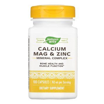 Calcium-Magnesium-Zinc - 100 caps 2022-10-1075 фото