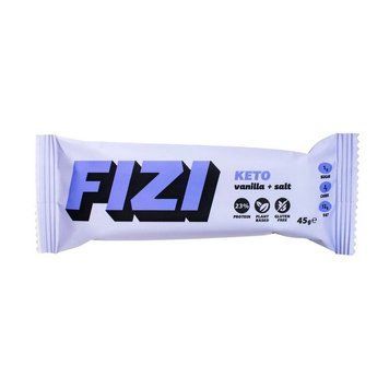 FIZI Keto Protein Bar, 45 грамм - Ваниль-соль CN14546-2 фото