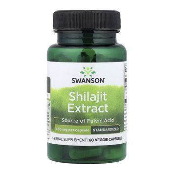 Shilajit Extract Standardized 400 mg - 60 vcaps 2023-10-7889 фото