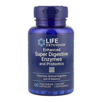 Enhanced Super Digestive Enzymes and Probiotics - 60 vcaps 2023-10-6823 фото