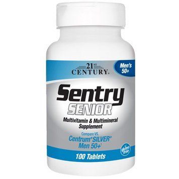 21st Century Sentry Senior Mens 50+, 100 таблеток CN3931 фото
