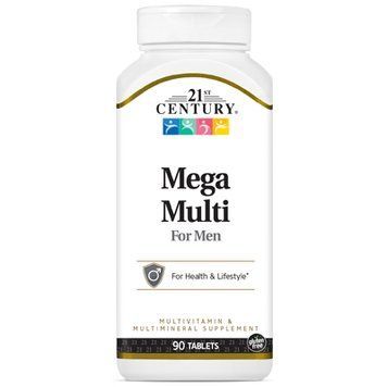 21st Century Mega Multi for Men, 90 таблеток CN9486 фото