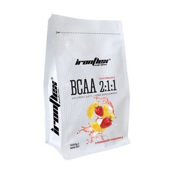 IronFlex BCAA 2-1-1 Performance, 1000 грамм - Ананас-клубника CN5746-4 фото
