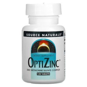 Source Naturals OptiZinc, 120 таблеток CN12578 фото