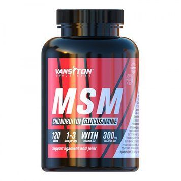 Vansiton MSM Chondroitin Glucosamine, 120 таблеток CN10428 фото