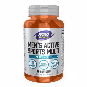 Men's Active Sports Multi - 90 softgels (Повреждена банка) 2024-11-0290 фото