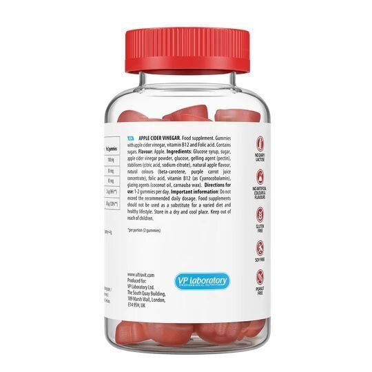 VPLab UltraVit Apple Cider Vinegar, 60 желейок CN15052 фото