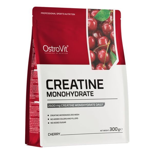 OstroVit Creatine Monohydrate, 300 грамм - Вишня CN1410-1 фото