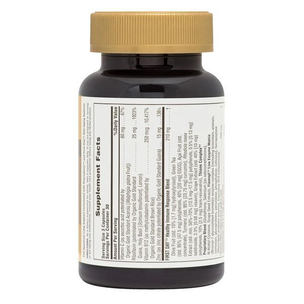 Natures Plus Age-Less Lung Support, 90 капсул CN11902 фото