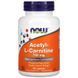 NOW Acetyl-L-Carnitine 750 mg, 90 таблеток CN11450 фото 1