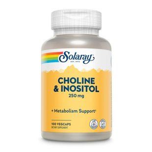 Choline & Inositol - 100 vcaps 2023-10-2386 фото