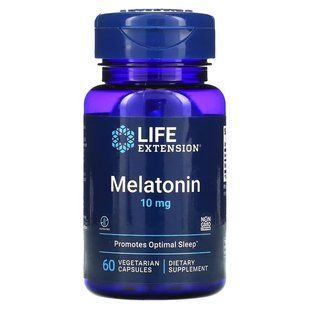Life Extension Melatonin 10 mg, 60 вегакапсул CN10771 фото