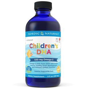 Nordic Naturals Children's DHA 530 mg, 119 мл - Клубника CN6889-2 фото
