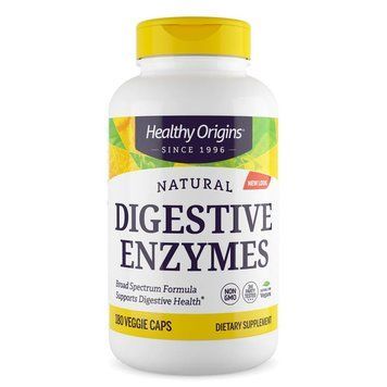 Healthy Origins Digestive Enzymes, 180 вегакапсул CN13784 фото