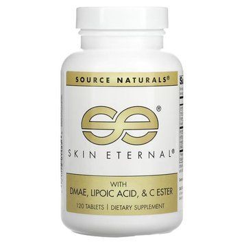 Source Naturals Skin Eternal with DMAE Lipoic Acid and C Ester, 120 таблеток CN12663 фото