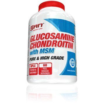 SAN Glucosamine and Chondroitin with MSM, 180 таблеток CN2900 фото