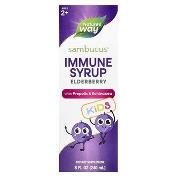 Nature's Way Sambucus For Kids Elderberry, 240 мл DC577BD0EB37 фото