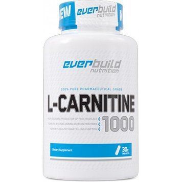 EverBuild Nutrition L-Carnitine 1000 mg, 30 таблеток CN16867 фото