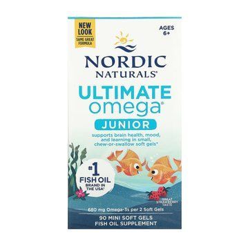 Ultimate Omega Junior - 90 mini softgels 2023-10-5942 фото