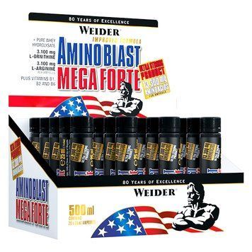 Weider Amino Blast Mega Forte, 20*25 мл E6B0E6FB1FA2 фото