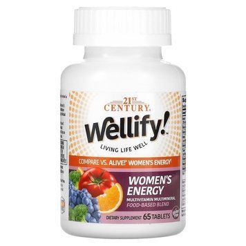 21st Century Wellify! Women's Energy, 65 таблеток CN9487 фото