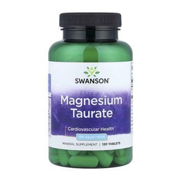 Magnesium Taurate 100 mg - 120 tabs 2023-10-6665 фото